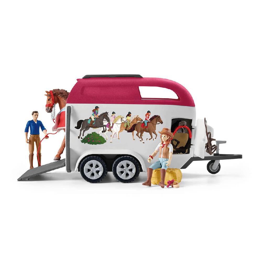 Schleich Abenteuer mit Auto und Pferdeanhänger Fabrikverkauf