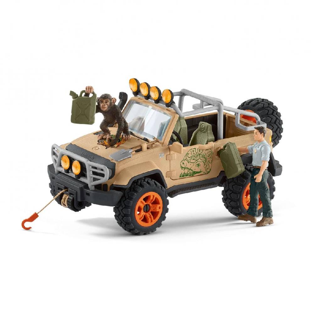 Schleich Geländewagen mit Seilwinde Saisonschlussverkauf