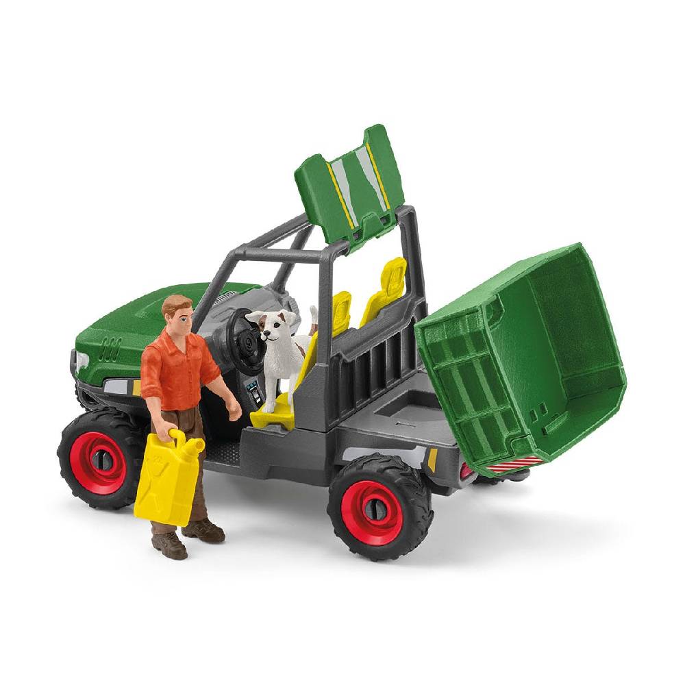 Schleich Waldbauer mit Fahrzeug Valentinstagsangebot