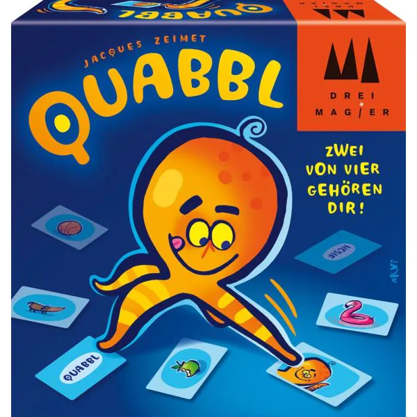 Schmidt Spiele Drei Magier®: Quabbl, Kartenspiel Schmidt Spiele Drei Magier®: Quabbl, Kartenspiel