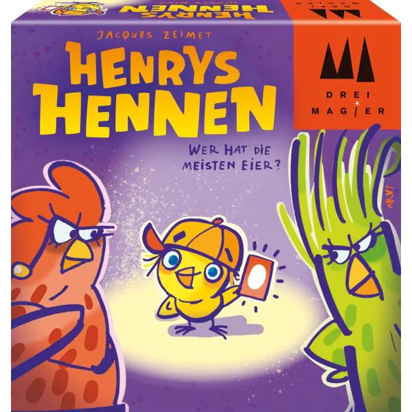 Schmidt Spiele Drei Magier®: Henrys Hennen, Kartenspiel Schmidt Spiele Drei Magier®: Henrys Hennen, Kartenspiel