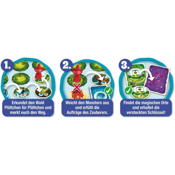 Schmidt Spiele Fabelwald, Kinderspiel Sonderangebot der Fabrik