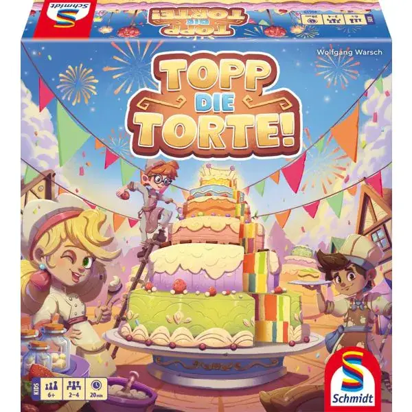Schmidt Spiele Topp die Torte!, Kinderspiel Schmidt Spiele Topp die Torte!, Kinderspiel
