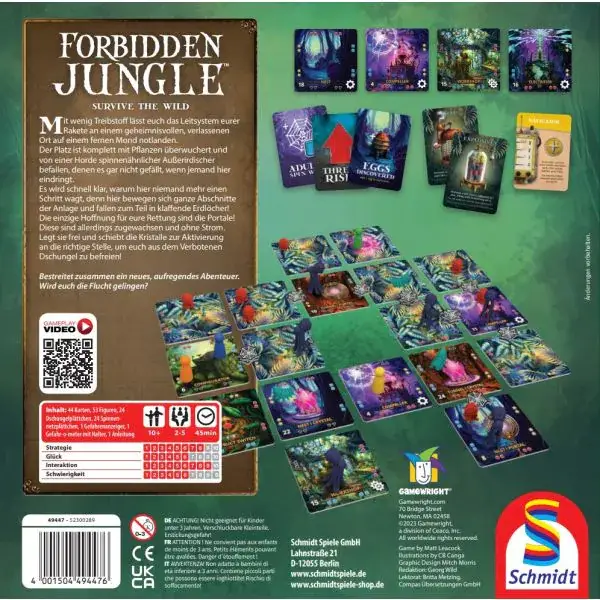 Schmidt Spiele Forbidden Jungle™, Familienspiel Super Rabatt