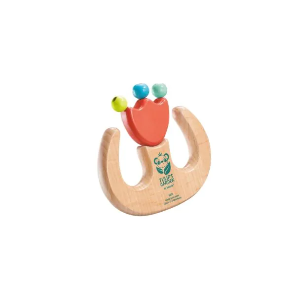 Schmidt Spiele TULIP'S GARDEN by SELECTA® Babywelt: Greifling Tulpe aus Holz, 9,5 cm Fabrikpreis