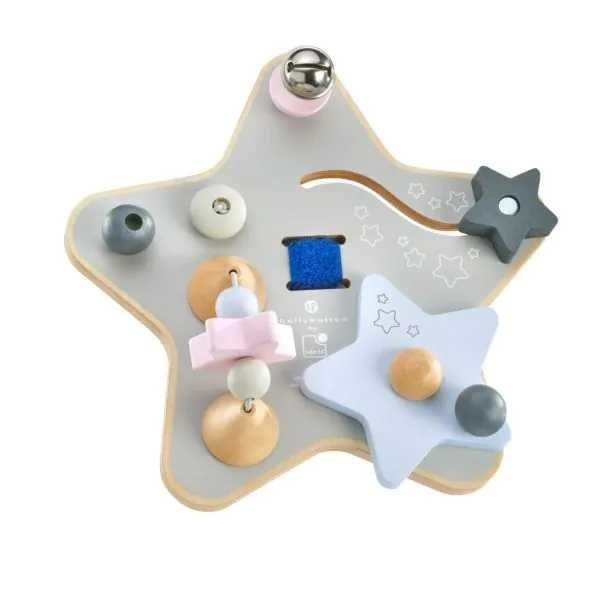 Schmidt Spiele bellybutton: Sternchenspiel, Mobiles Erlebnisbrett aus Holz, 19 cm Flash Sale