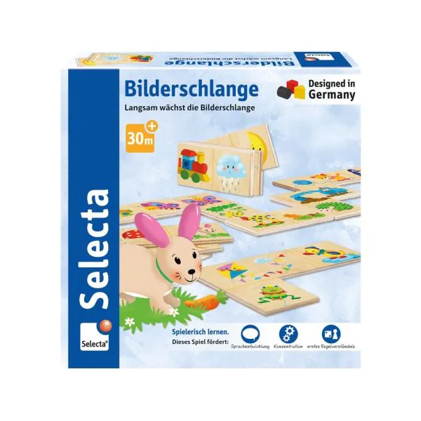 Schmidt Spiele Bilderschlange, Legespiel aus Holz, 20 Teile Online Shopping