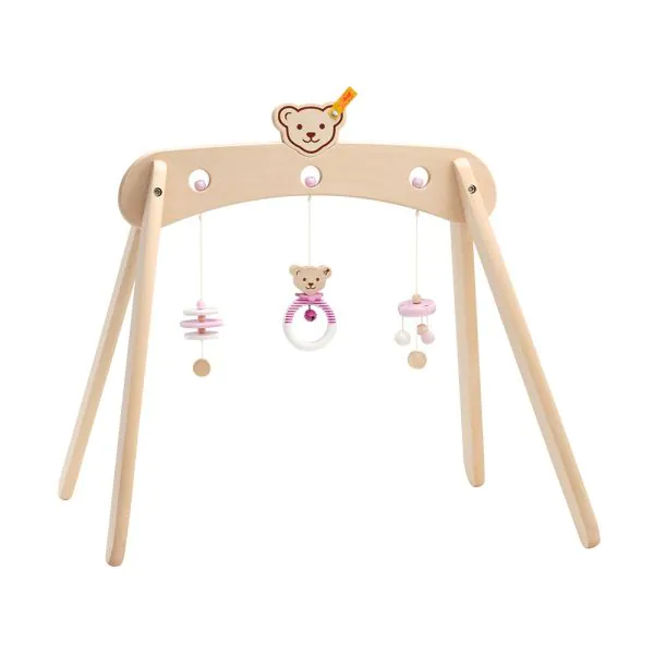 Schmidt Spiele Steiff: Spieltrapez rosa aus Massivholz, 59 cm Preisnachlass