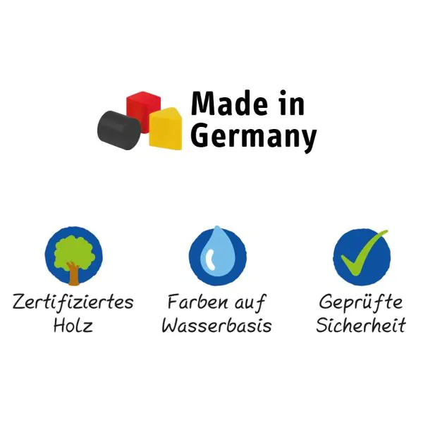 Schmidt Spiele Memo Tiere, Legespiel aus Holz, 24 Teile Cyber Monday