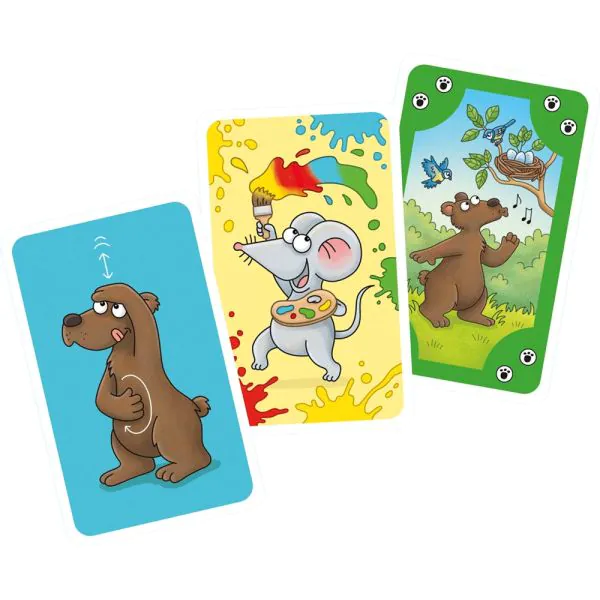 Schmidt Spiele Mauseschlau & Bärenstark: Bewegungs-Mau Mau, Kinderkartenspiel Tägliche Deals