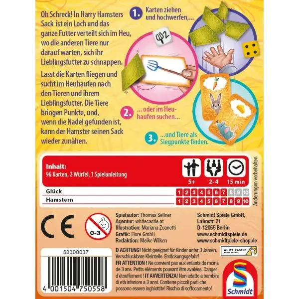 Schmidt Spiele Die Nadel im Heuhaufen, Kartenspiel Tiefpreis