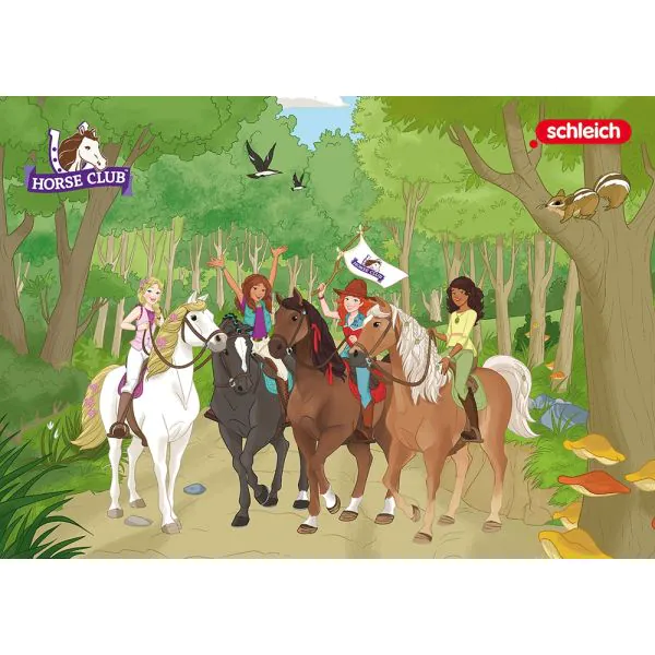 Schmidt Spiele Schleich ®: Horse Club – Pferdepaare in der Metalldose Begrenzte Freigabe