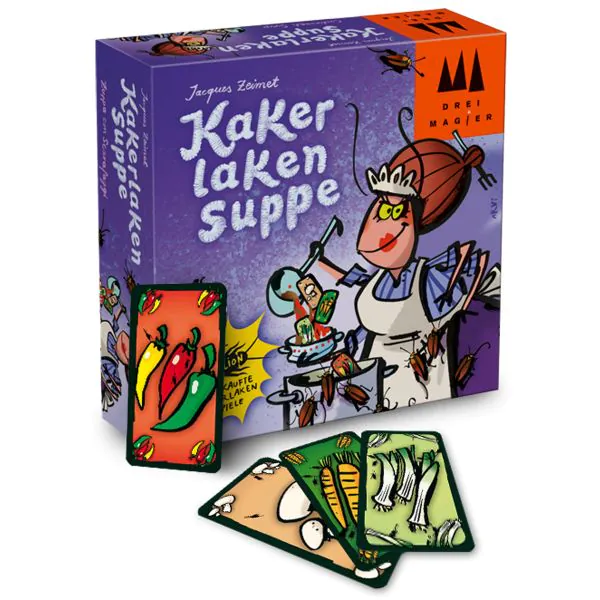 Schmidt Spiele Drei Magier®: Kakerlakensuppe, Kartenspiel Kostenloser Versand international