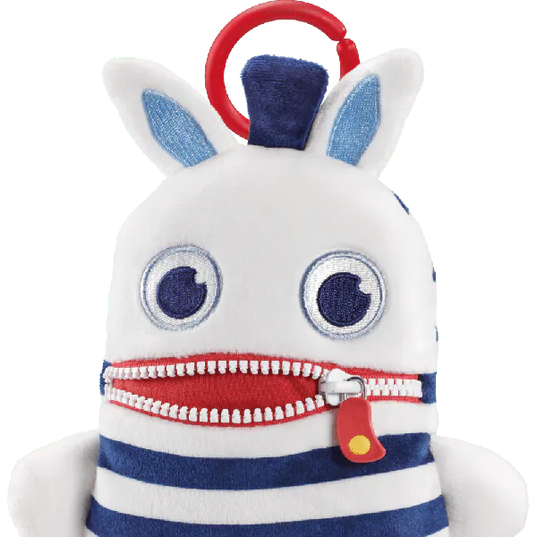 Schmidt Spiele Sorgenfresser Lanky, klein, 18 cm, Zoo Babies Edition Auslauf
