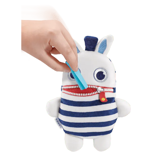 Schmidt Spiele Sorgenfresser Lanky, klein, 18 cm, Zoo Babies Edition Auslauf