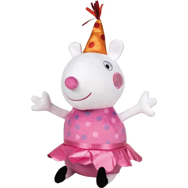 Schmidt Spiele Peppa Pig: Luzie Locke Party, 38 cm, Plüsch