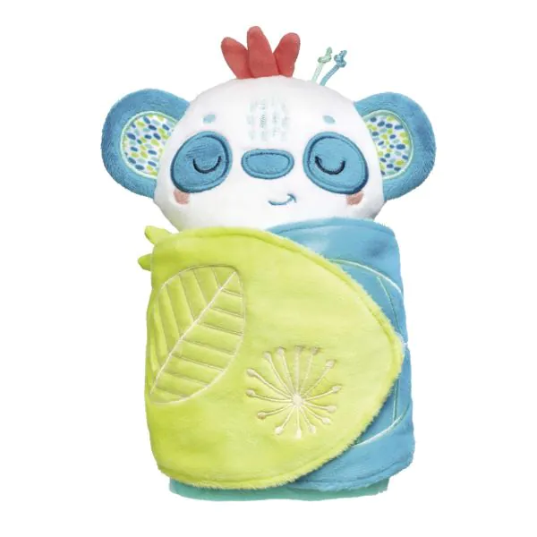 Schmidt Spiele TULIP'S GARDEN by SELECTA Soft Toy: Schmusestuch, Schlaf gut, Tulip, 20 cm Lagerräumung