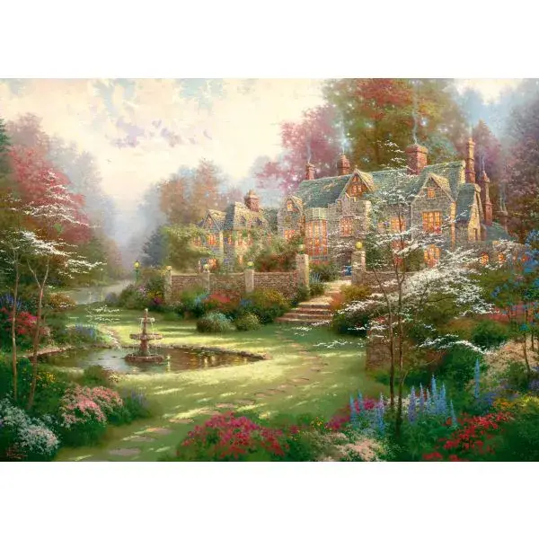 Schmidt Spiele Thomas Kinkade: Landsitz, 2.000 Teile Puzzle Kostenloser Versand international