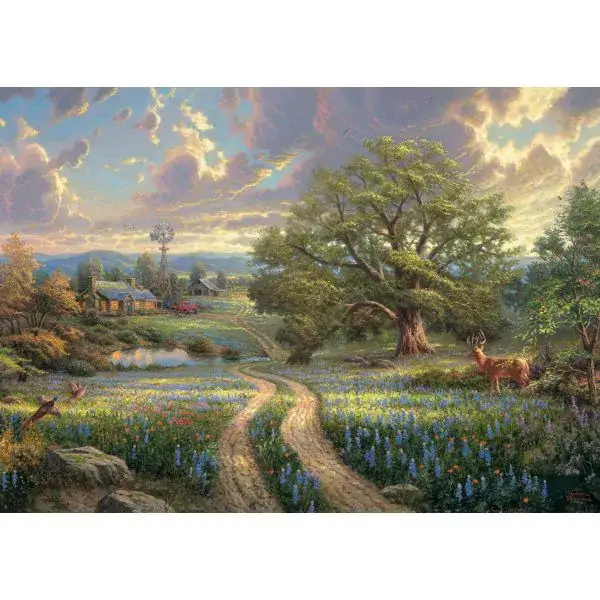 Schmidt Spiele Thomas Kinkade: Painter of Light - Country Living, 1.000 Teile Puzzle zollfrei