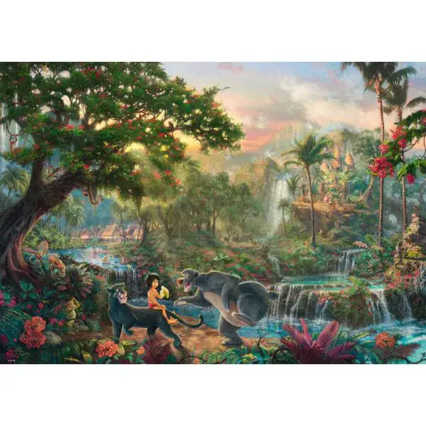 Schmidt Spiele Thomas Kinkade: Painter of Light - Disney Dschungelbuch, 1.000 Teile Puzzle Angebote
