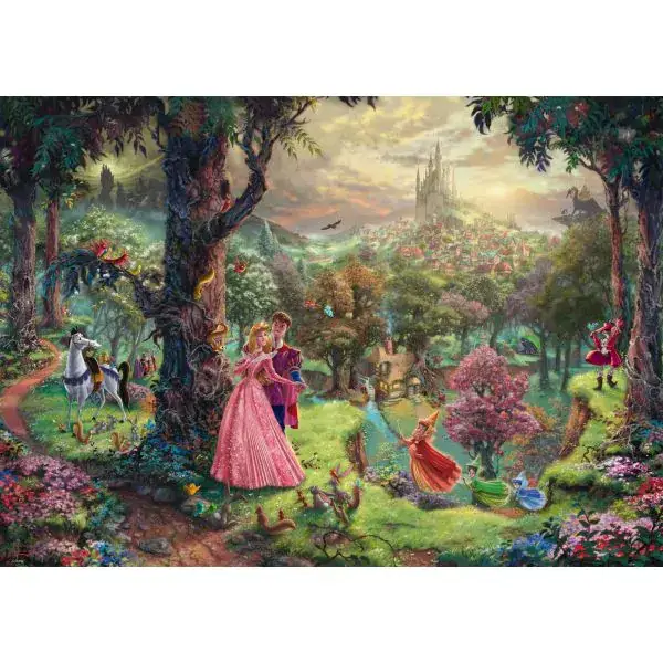 Schmidt Spiele Thomas Kinkade: Painter of Light - Disney Dornröschen, 1.000 Teile Puzzle Hotsell