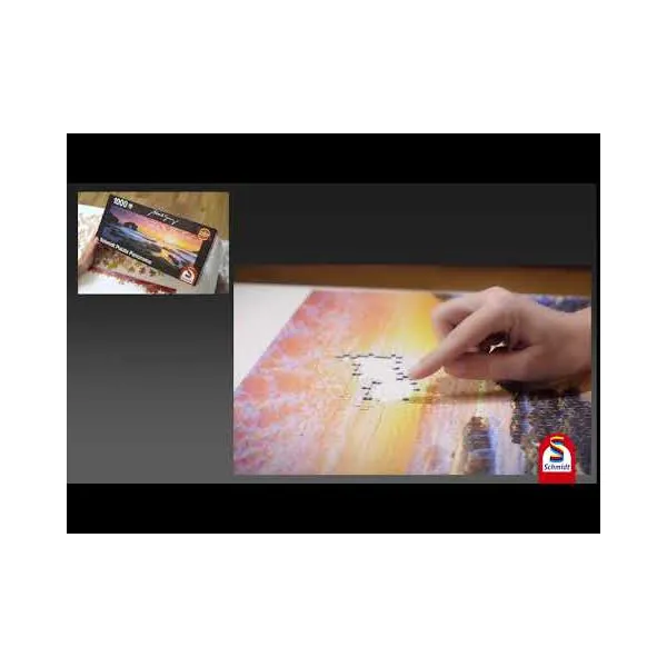 Schmidt Spiele Thomas Kinkade Studios: Painter of Light - Der Weihnachtsmann und seine Wichtel - Limited Edition, 1.000 Teile Puzzle Kostenloser Versand