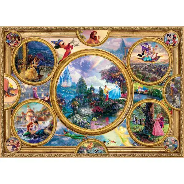 Schmidt Spiele Thomas Kinkade Studios: Disney Dreams Collection, 2.000 Teile Puzzle Fabrikpreis