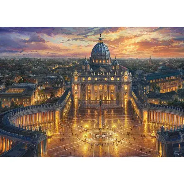 Schmidt Spiele Thomas Kinkade Studios: Painter of Light - Vatikan, 1.000 Teile Puzzle Günstig kaufen