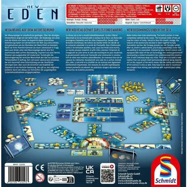 Schmidt Spiele New Eden , Familienspiel Black Friday