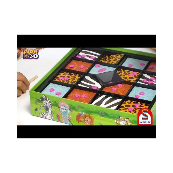 Schmidt Spiele Floh im Zoo, Kinderspiel Muttertagsangebot