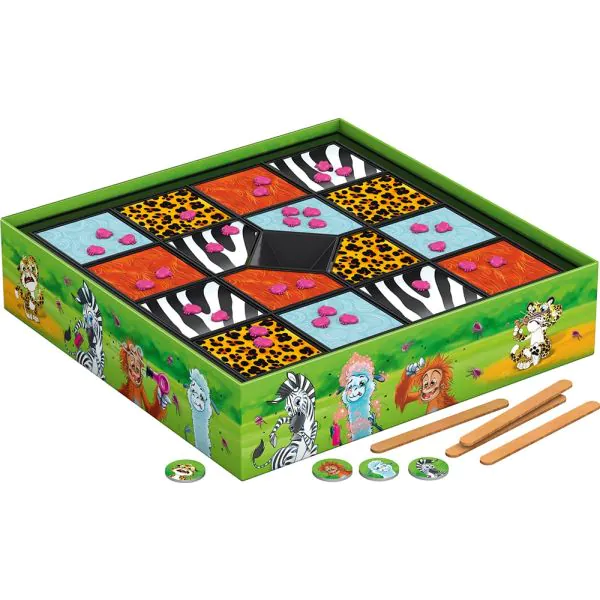 Schmidt Spiele Floh im Zoo, Kinderspiel Muttertagsangebot