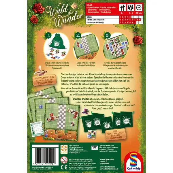 Schmidt Spiele Wald der Wunder, Familienspiel Vatertagsangebot