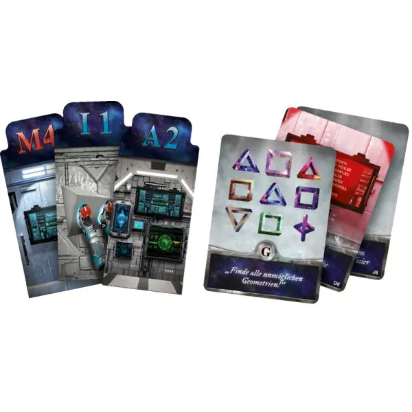Schmidt Spiele Mystery House, Das verlassene Raumschiff, 2. Erweiterung, Familienspiel Lagerräumung