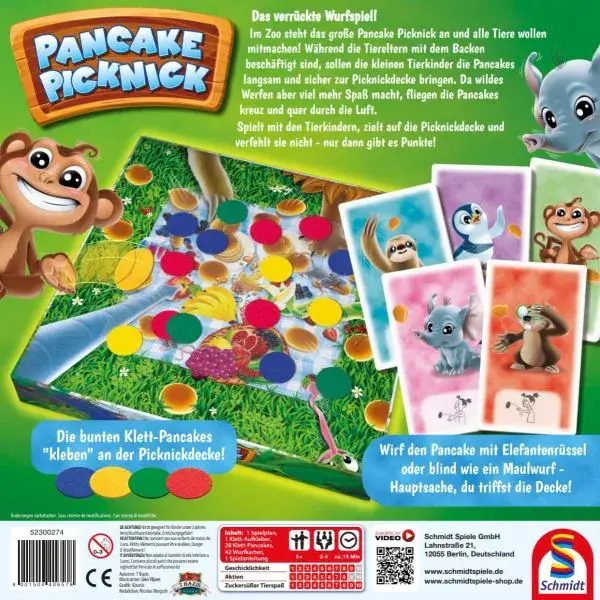 Schmidt Spiele Pancake Picknick; Kinderspiel Letzte 2 Tage