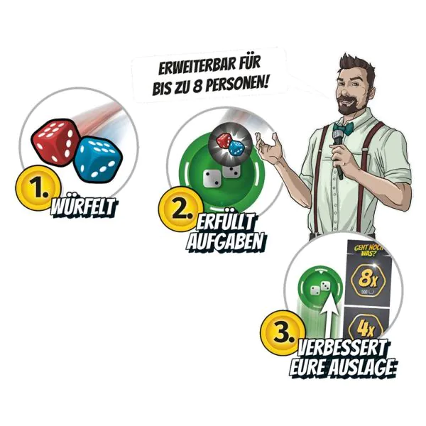 Schmidt Spiele Geht noch was?, Würfelspiel Sonderangebot der Fabrik