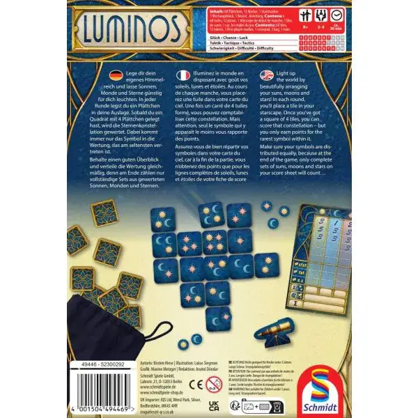 Schmidt Spiele Luminos, Familienspiel Bis zu 55% Rabatt