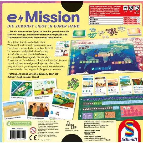 Schmidt Spiele E-Mission, Familienspiel Kostenloser Versand international