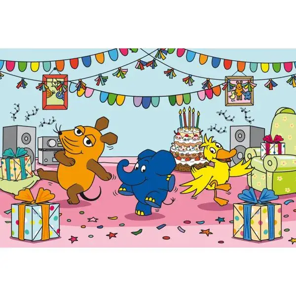 Schmidt Spiele Die Maus: Elefantastische Party, 100 Teile Kinderpuzzle Black Friday Preise