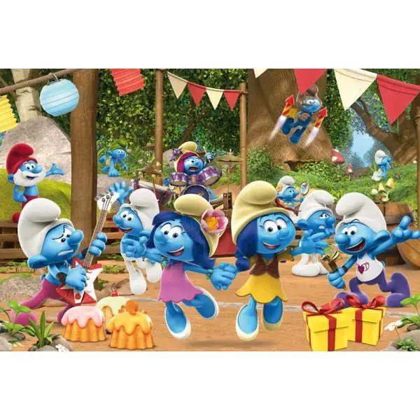 Schmidt Spiele Die Schlümpfe: Verschlumpfte Party, 100 Teile Kinderpuzzle mit Add-on Rabatte dieses Monats