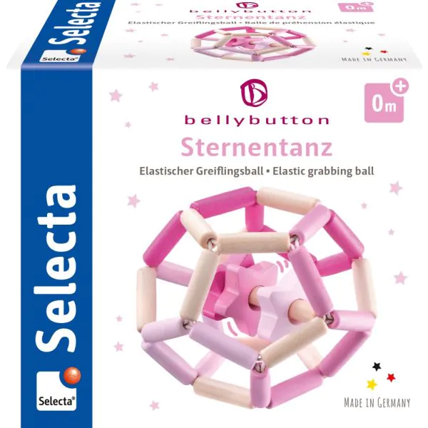 Schmidt Spiele bellybutton: Sternentanz rosa, Greiflingsball, 11,5 cm Exklusivangebot