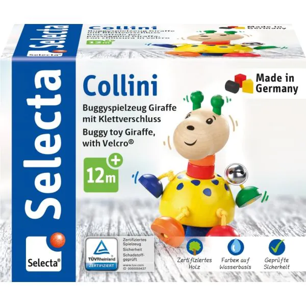 Schmidt Spiele Collini Buggyspielzeug mit Klettverschluss Zeitlich begrenztes Angebot