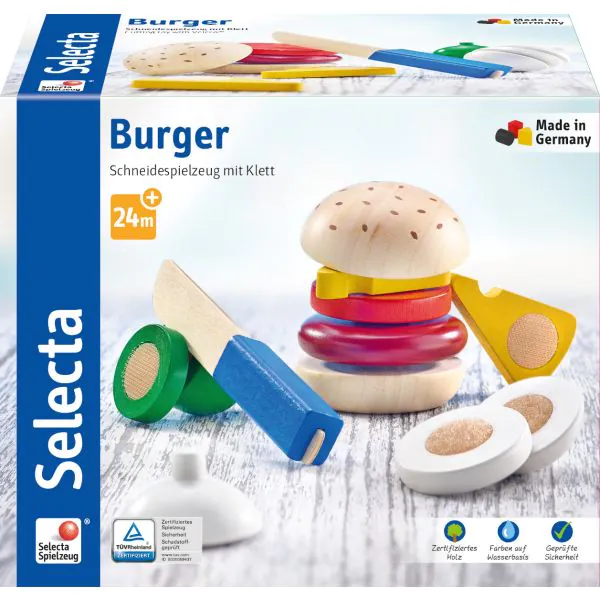 Schmidt Spiele Burger , 12 Teile Blitzangebot