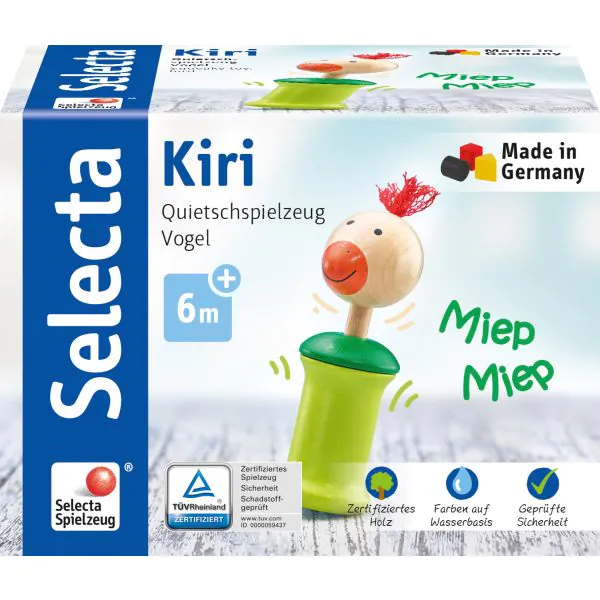 Schmidt Spiele Kiri Vogel - Greifling mit Quietsche Große Rabatte