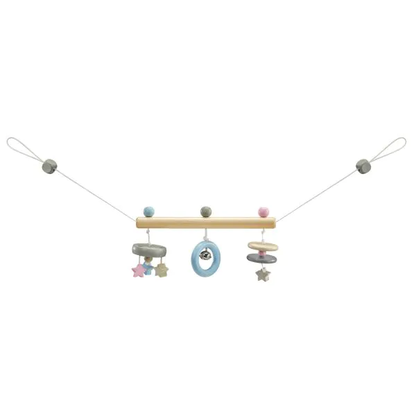 Schmidt Spiele bellybutton: Sternchen, Wagenkette aus Holz, 63 cm Räumungsverkauf