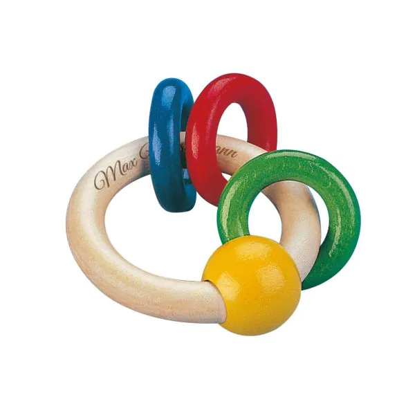 Schmidt Spiele Girondo, Greifling aus Holz, 10 cm Jubiläumsangebot