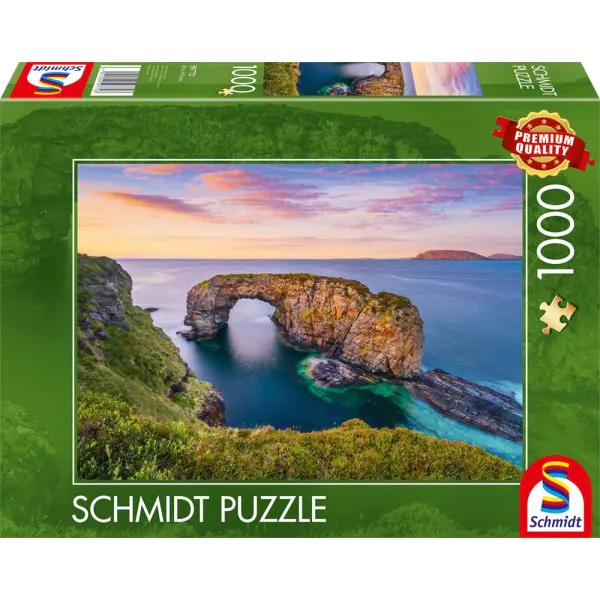 Schmidt Spiele Ireland, Co.Donegal, Fanad, Great Pollet Sea Arch, 1.000 Teile Puzzle