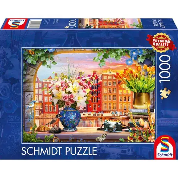 Schmidt Spiele Besuch in Amsterdam, 1.000 Teile Puzzle
