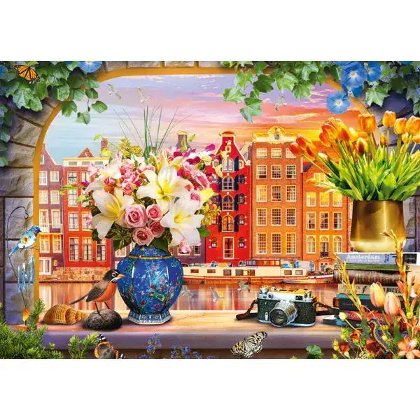 Schmidt Spiele Besuch in Amsterdam, 1.000 Teile Puzzle Black Friday