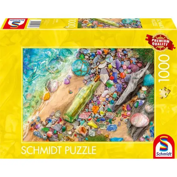 Schmidt Spiele Leuchtendes Strandgut, 1.000 Teile Puzzle