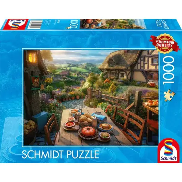 Schmidt Spiele Frühstück mit Aussicht, 1.000 Teile Puzzle